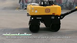 mini road roller compactor 1 ton