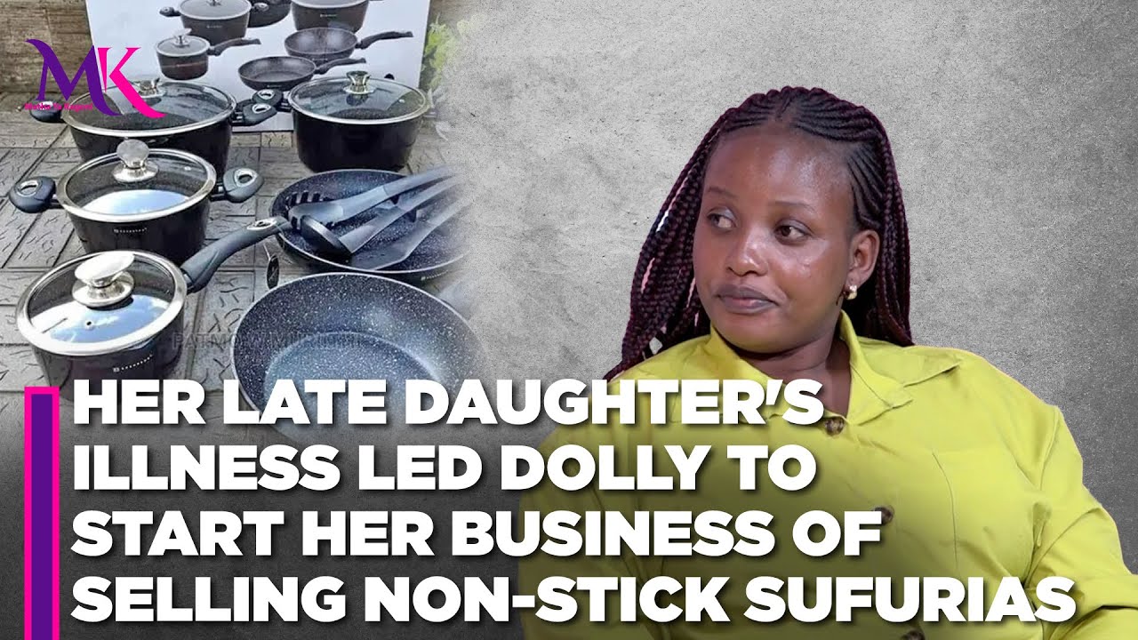 It's her late daughter's illness that led Dolly of non-stick sufurias to start her business.