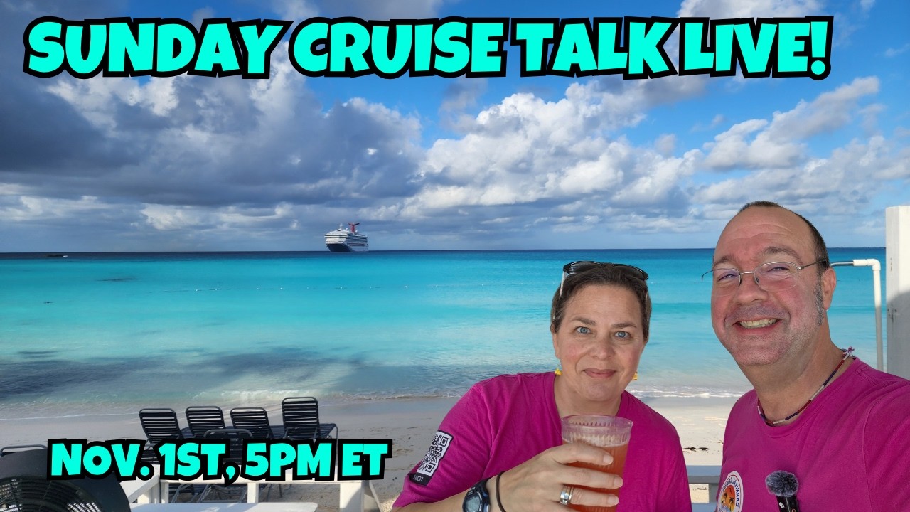 Sunday Cruise Talk Live | Let's Talk Cruising!