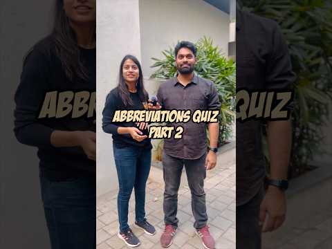 Abbreviations Quiz -