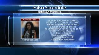 Falso obispo y depredador sexual pedófilo Víctor Ramón mendoza flores operando en xochiaca edo mexic