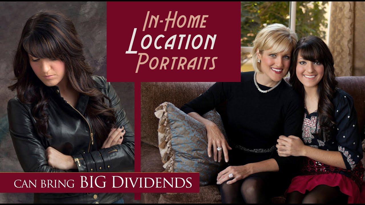 Family Portrait On Location – In-Home Session with Tim Kelly. Watch Portrait Lighting and Posing.