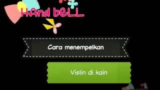 Cara menempelkan vislin