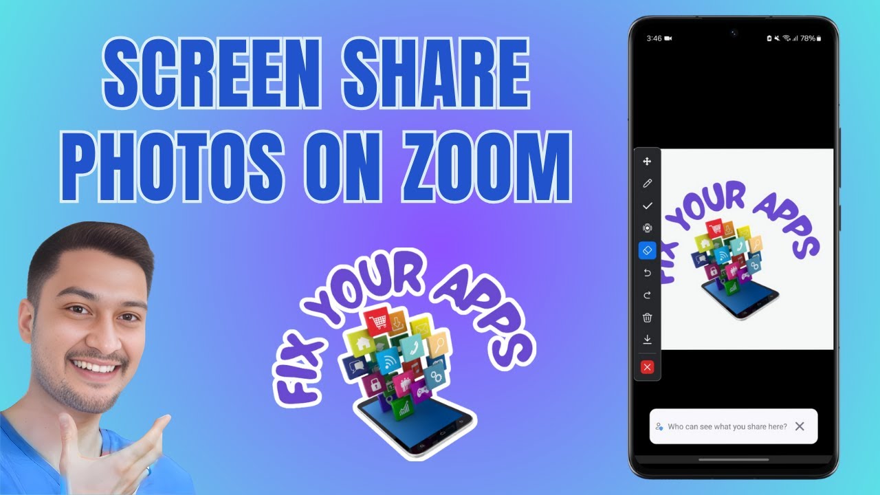How to Screen Share Photos on Zoom