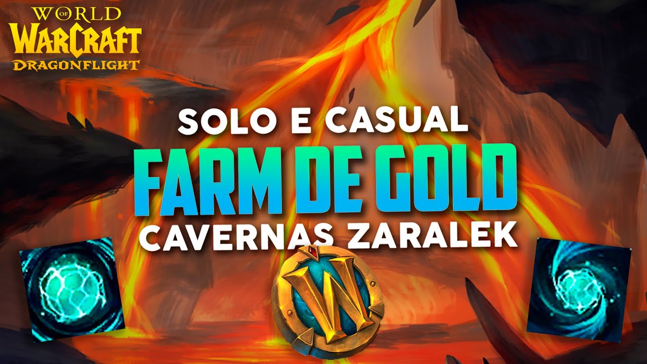 O Farm de COLETA voltou! Nova ROTA das CAVERNAS ZARALEK tá dando MUITO