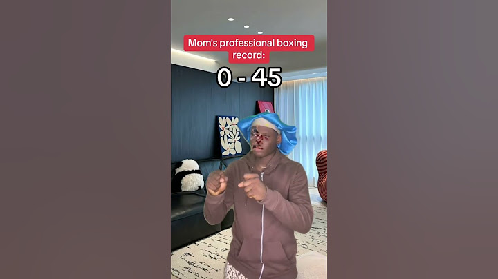 Dad vs Mom professional boxing record