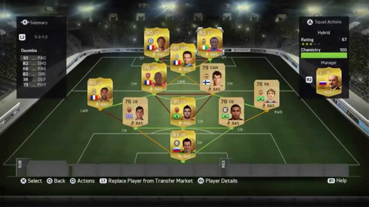 FIFA 15 OP SQUAD BUILDER W/ REMY & DOUMBIA