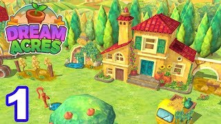 DREAM ACRES : GOURMET GARDEN - WALKTHROUGH GAMEPLAY - PART 1 ( iOS | ANDROID )