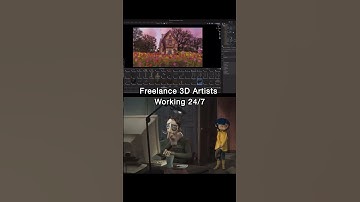 3D Freelancer VS Employee VS Hobbyist ✨ #shorts #blender #3d #animation #blender3d