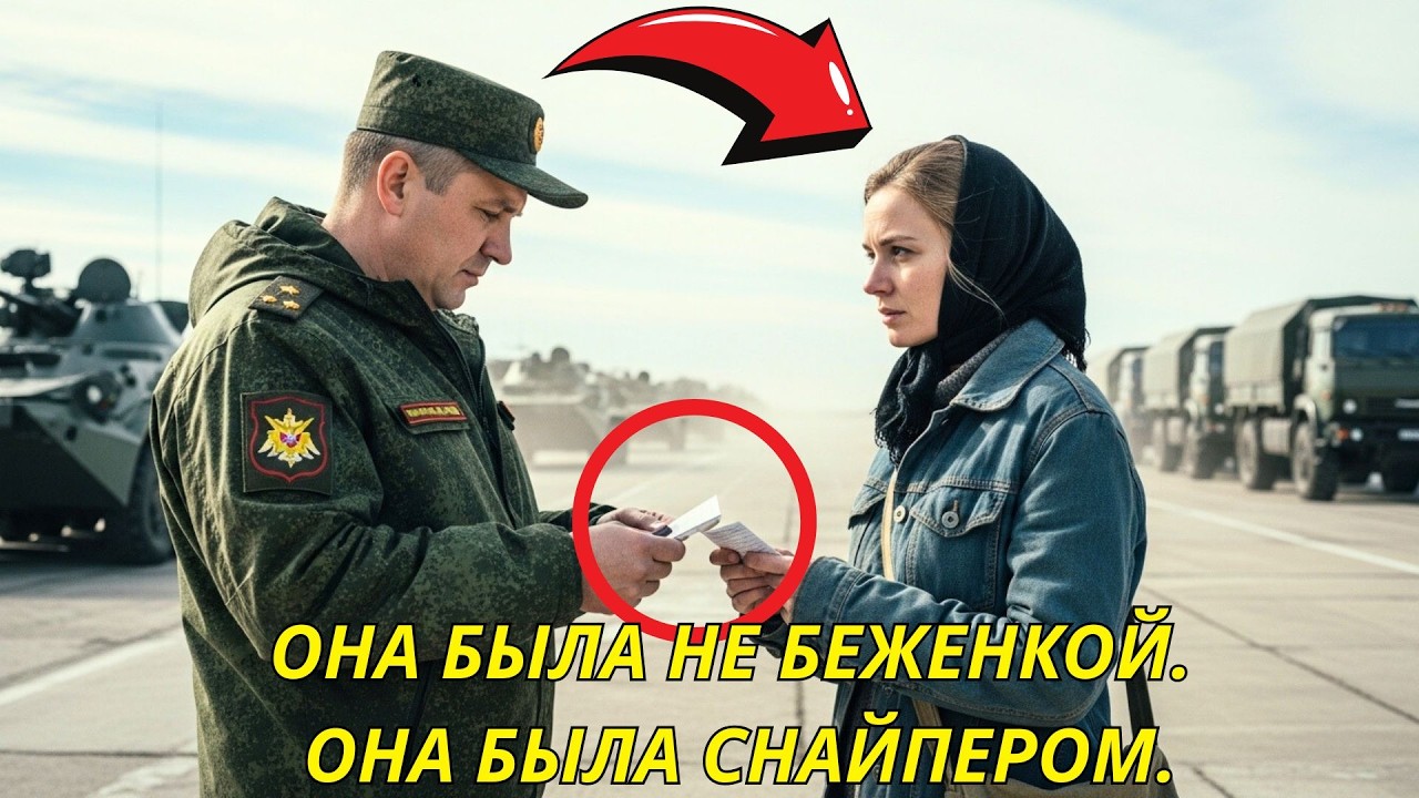 Переодетая беженкой, она была легендарным снайпером