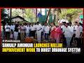 Sankalp Amonkar Launches Nallah Improvement Work in Desterro to Boost Drainage System