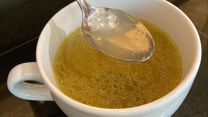 Don’t throw out your leftover Rotisserie Chicken before you make this! Slow Cooker Broth - Stock