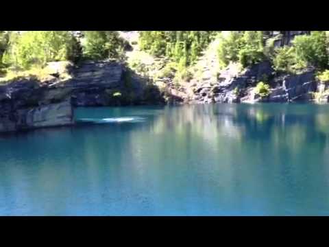 Cliff Jumping Bangor Pa Quarry Youtube