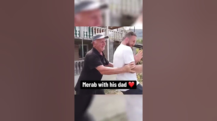 Meet Merab's dad ❤️ (via merab_dvalishvili/IG)