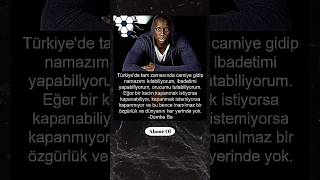 Demba Ba; Türkiye Özgür Bir Ülke.. #türkiye #keşfetbeniöneçıkar #shorts #beniöneçıkart #dembaba