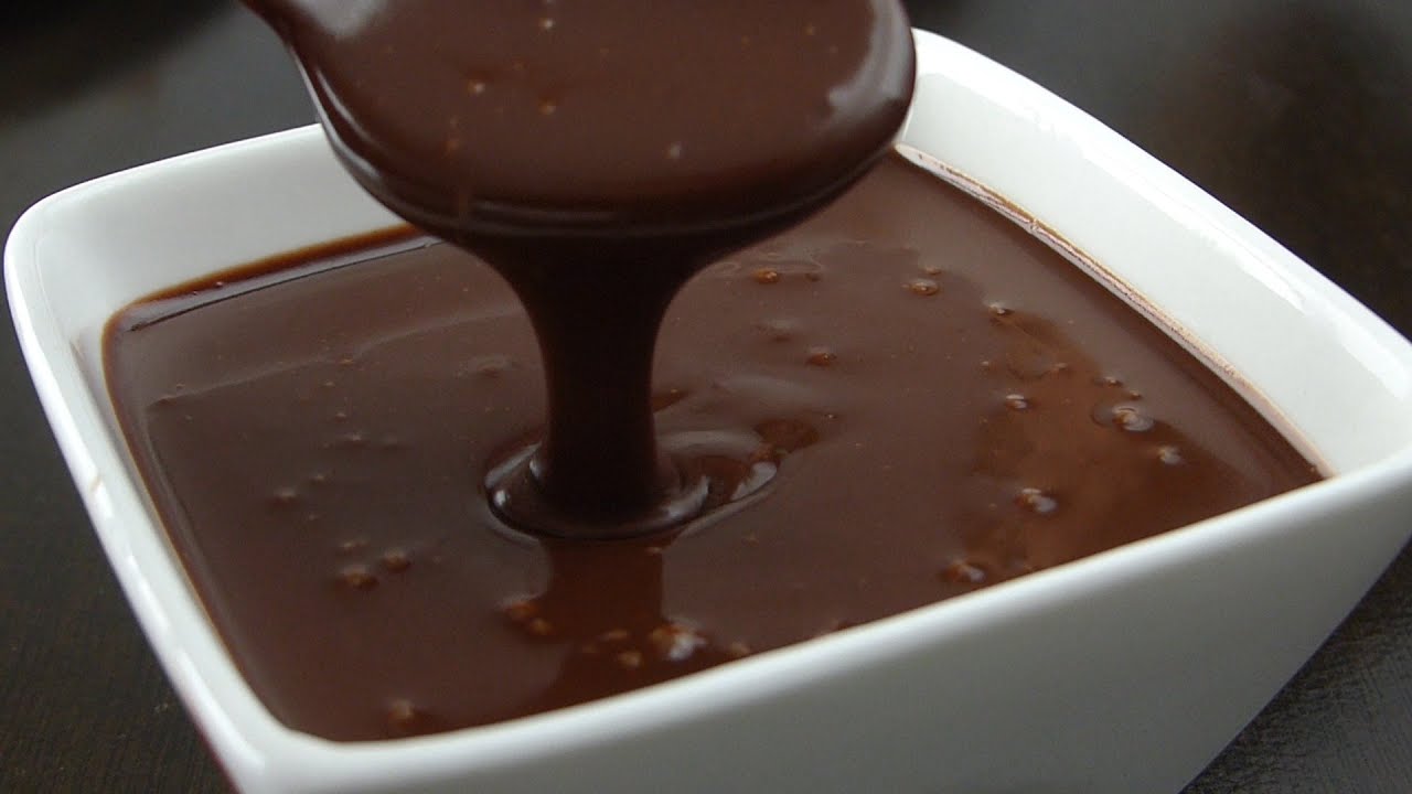 Salsa de Chocolate para tus Recetas de Postres ✓ - YouTube