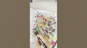 Create a art work using only your fingers