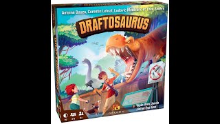 DRAFTOSAURUS règle du jeu en français présentée par la chaîne youtube expliquemoica
