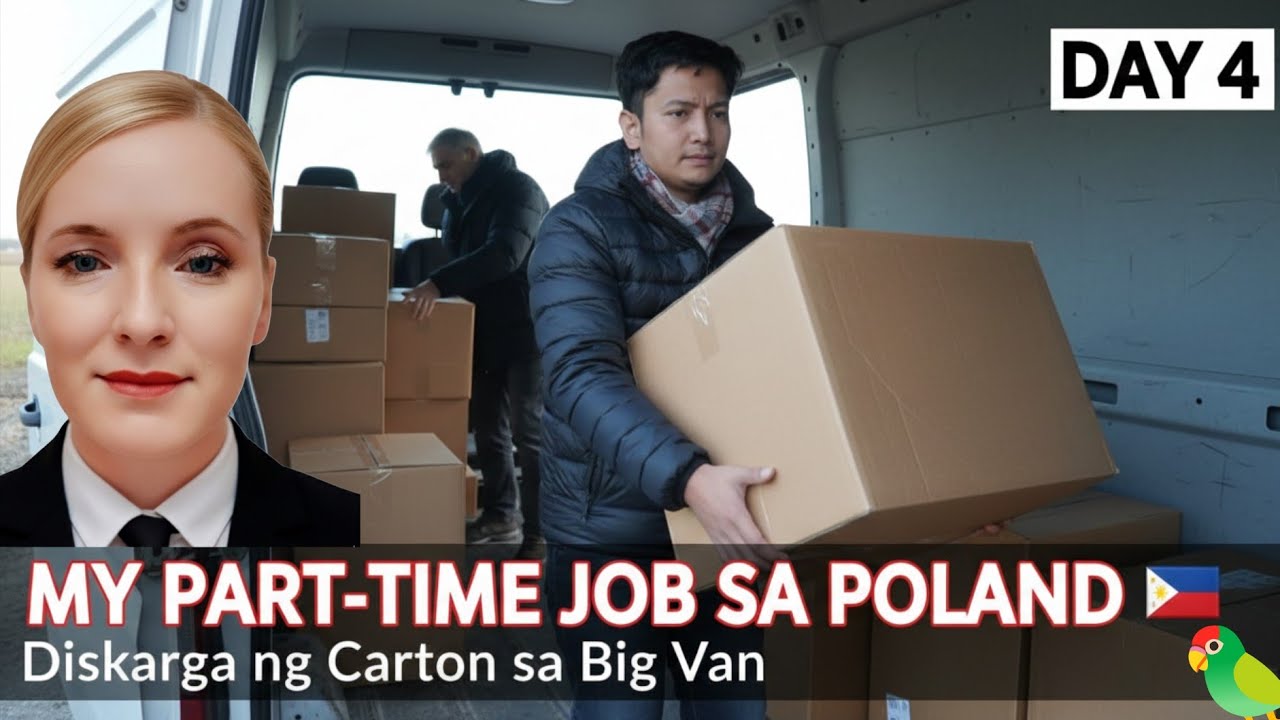 Day 4 Part time ko dito sa Poland as Pinoy with Foreign Wife