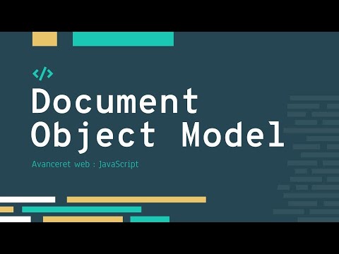 JavaScript for begyndere - DOM   Document Object Model