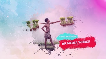 Watercolor Ink Footage Reveal Slideshow - Premiere Pro Tutorial