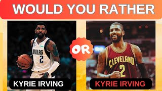 Basketball Would You Rather Quiz||Would You Rather Basketball Edition||NBA Quiz