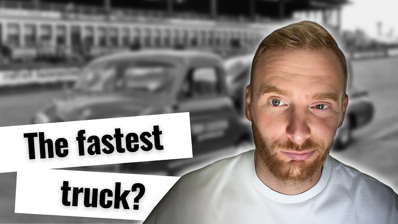 The Fastest Truck From 50s - The Blue Wonder by Mercedes Benz