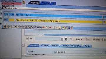 Error - posting period 003 2022 is not open.