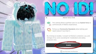 🔉✅Get Roblox VOICE CHAT NO ID NO VERIFICATION! [December 2023]✅