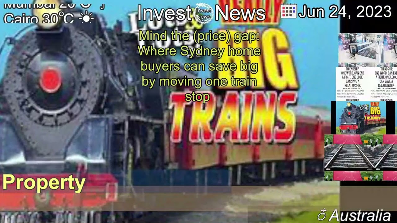 [Latest]Mind the (price) gap: Where Sydney home buyers can save big by moving one train stop