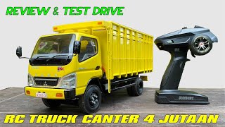 FIRST TIME TEST DRIVE!! 1/14 Scale Mitsubishi Canter RC Truck