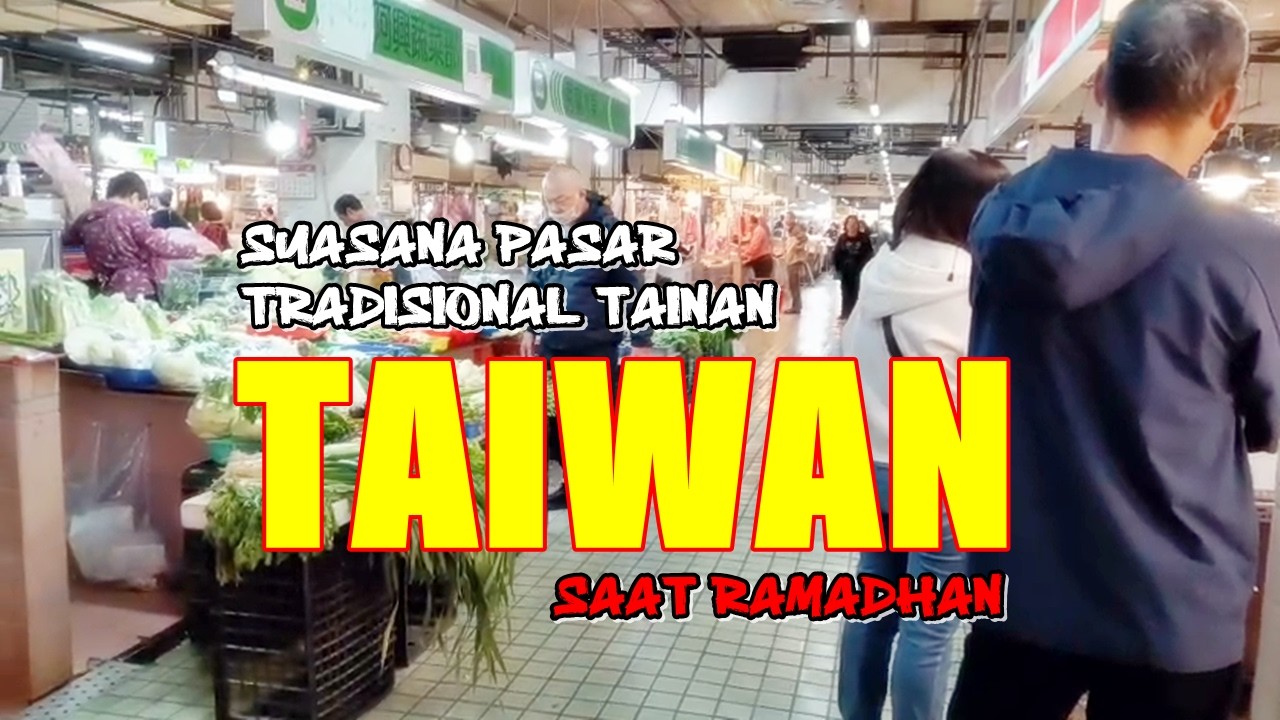 PASAR TAINAN TAIWAN - SAAT RAMADHAN #taiwan #tainan #taiwanfood #kuliner