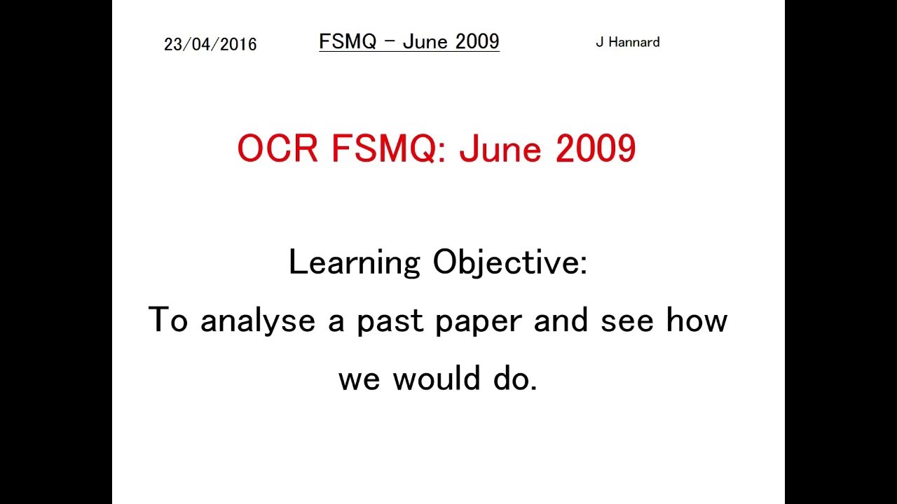 ocr-fsmq-additional-mathematics-past-paper-3-june-2009-youtube