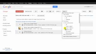 Topic Filtering in Google Groups