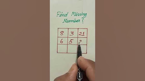 Find missing number#number game#best #maths #number#youtubeshorts