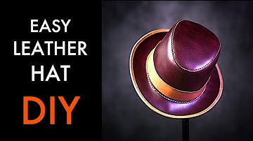 How to Make the Indiana Jones Leather Hat - Tutorial and Pattern Download