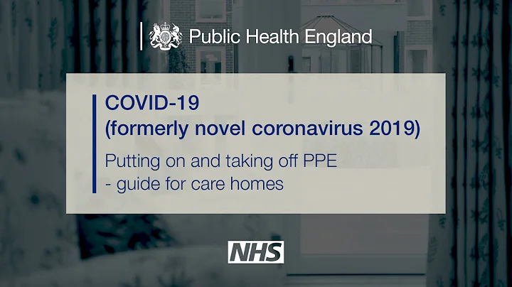 COVID-19 Putting on and taking off PPE – a guide for care homes