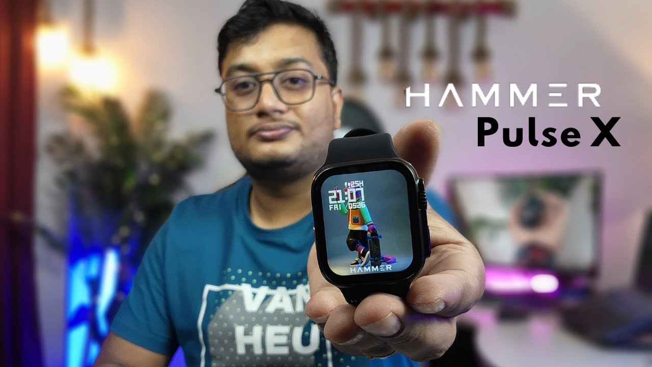 Hammer Pulse X smartwatch unboxing Another Apple Watch Ultra Copy