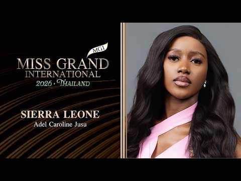 INTRODUCTION & STOP THE WAR | Miss Grand Sierra Leone 2026