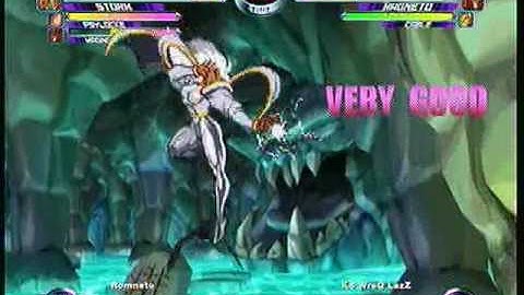 MvC2 Online (360): Brett (MSP) vs KS Wreq Lazz (Row) 5 .:4.18.10:.