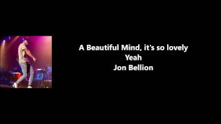 White Flag - Jon Bellion (Lyrics)