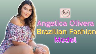 Angelica Oliveira 🇧🇷... | Beautiful Fashion Model | Curvy Plus Size Model | Wiki Biography