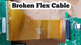 How I Fixed A Broken FLEX CABLE INSTANTLY! | Mr Biomedical