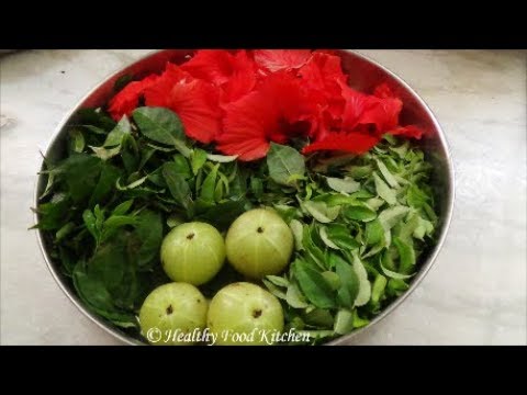 Homemade Herbal Hair Oil-Herbal Oil for Hair Growth - Hair Oil Recipe in Tamil