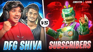 FACE CAM STREAMER :PLAYING WITH SUBSCRIBERS 1 V 1 CS &amp; BR TELUGU 🔥#dhanushffgamerlive#fflive