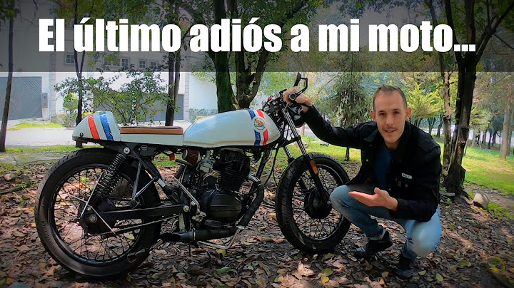 TUVE QUE VENDER MI MOTO :(   (una última vuelta)