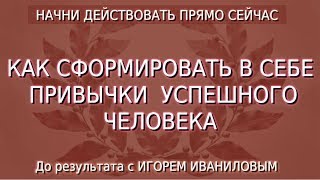 Привычки успешных людей. Как сформировать в себе привычки успешного человека Привычки успешных людей. Как сформировать в себе привычки успешного человека