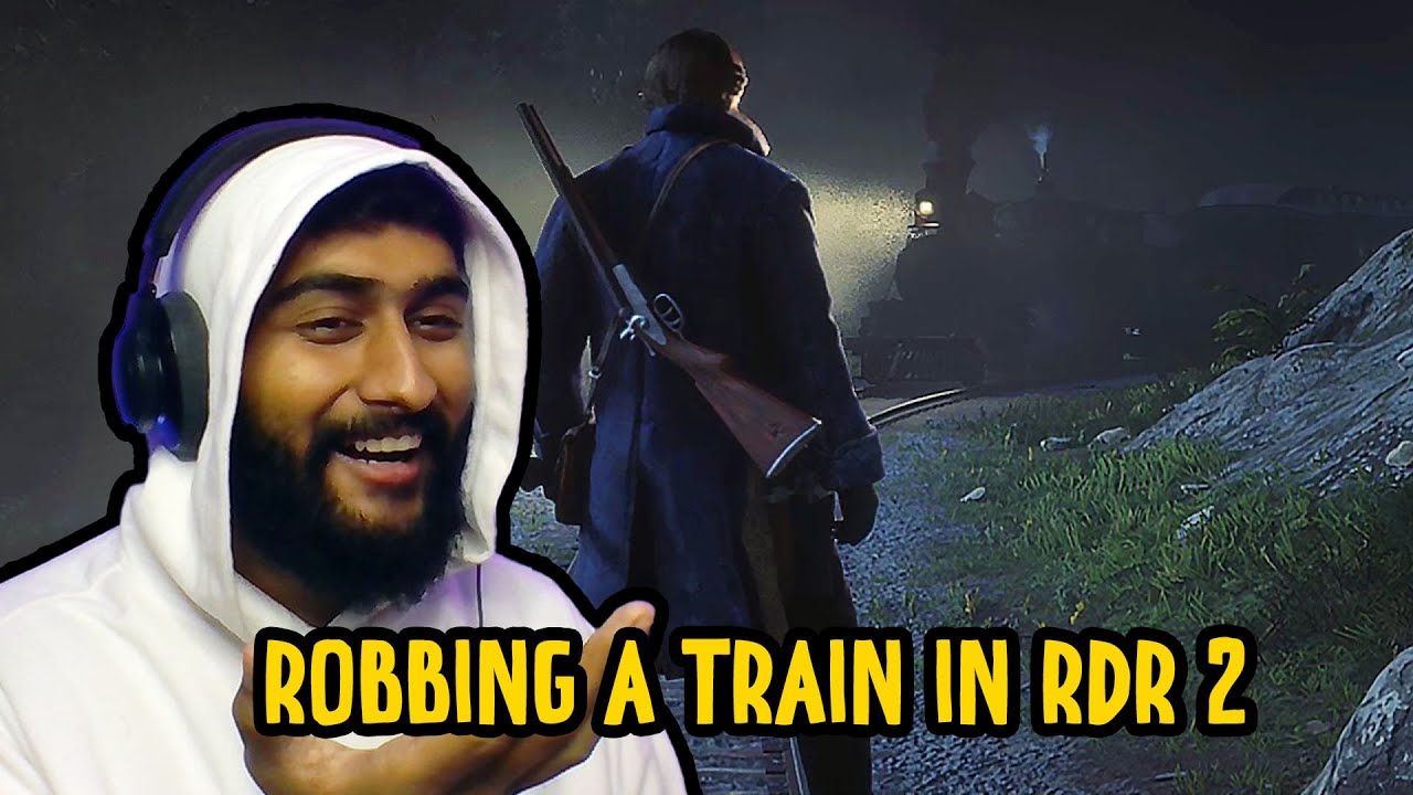 Robbing A Train In Red Dead Redemption 2 - YouTube