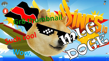 Wings.io #1 FREE BOTS!! // CAN MLG DOGE BECOME NO.1!?!! // EPIC WINGS.IO GAMEPLAY