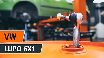 How to change tie rod end VW LUPO 6x1 [TUTORIAL AUTODOC]